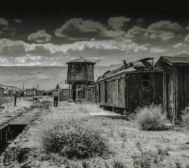 Owens Valley No 5 1959, Gelatin silver print